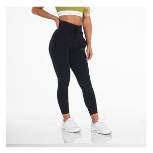 Jet Black Joggers- NVGTN